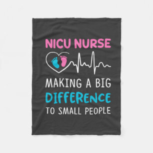 Nursing Life Nicu Nurse Fleece Blanket
