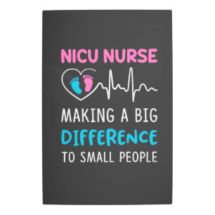 Nursing Life   Nicu Nurse Metal Print
