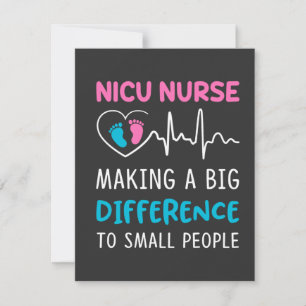 Nursing Life Nicu Nurse Thank You Card