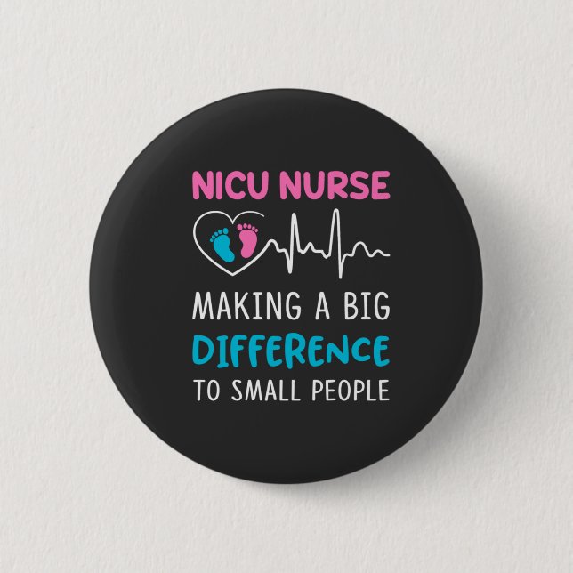 Nursing Life | Nurse Button (Front)