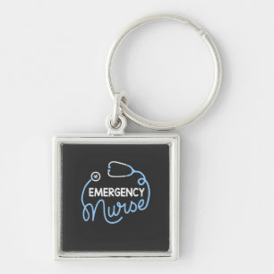Nursing Life Nurse Emergency Department Nursing Keychain