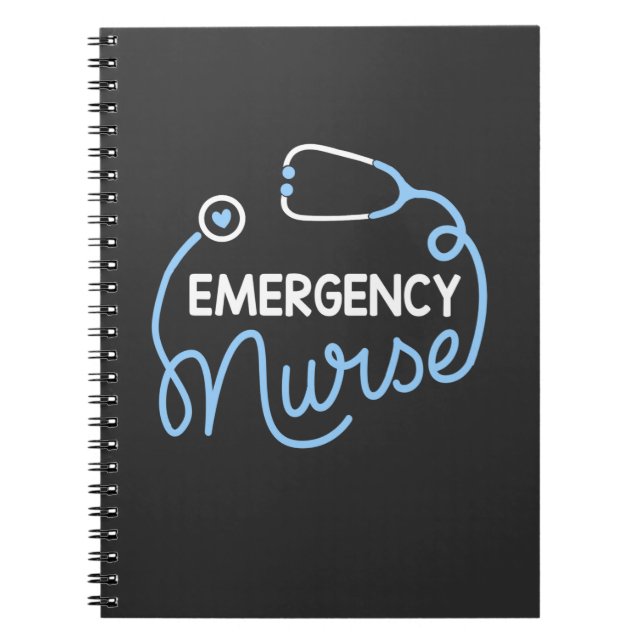 Nursing Life | Nurse Emergency Department Nursing Notebook (Front)