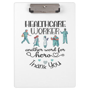 Nursing Life Nurse Healthcare Worker Clipboard