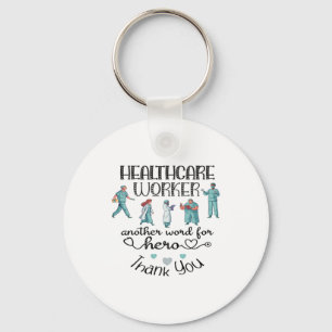 Nursing Life Nurse Healthcare Worker Keychain