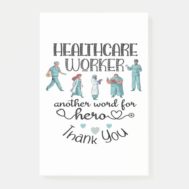 Nursing Life | Nurse Healthcare Worker Post-it Notes (Front)