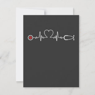 Nursing Life Nurse Heartbeat Thank You Card