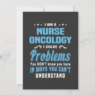 Nursing Life Nurse Oncology Invitation