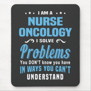 Nursing Life Nurse Oncology Mouse Pad