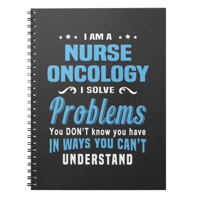 Nursing Life | Nurse Oncology Notebook (Front)