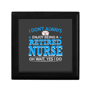 Nursing Life   Retired Nurse Gift Box