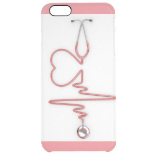 NURSING LIFE CLEAR iPhone 6 PLUS CASE