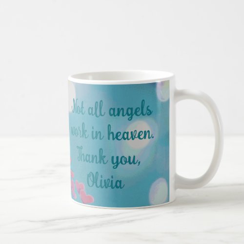 Nursing Medical Healthcare Caregiver Angel Name Coffee Mug