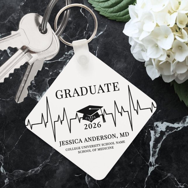 Nursing Medical School Keychain (Nursing Medical School Graduation keychain)