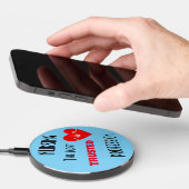 Nursing Most Trusted Profession Wireless Charge Charger (Hand)