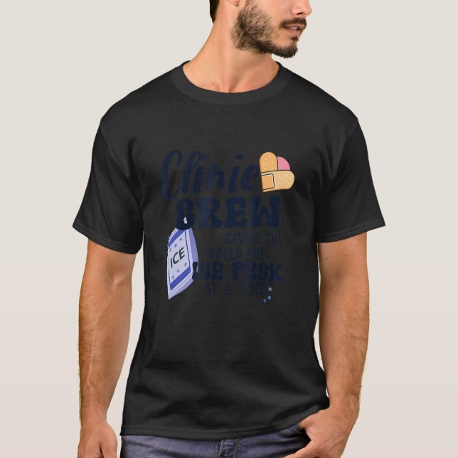 Nursing Nurse  Health Clinic Staff T-Shirt (Front)