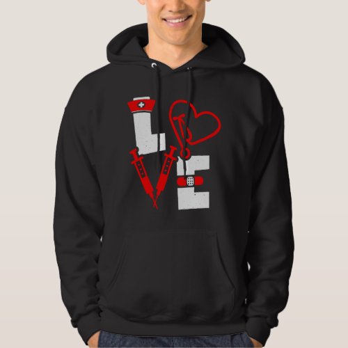 Nursing Nurse Love CNA Week Certified Nursing Assi Hoodie