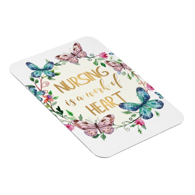 Nursing Nurse Thank You Appreciation Gift Quote Magnet (Right Side)