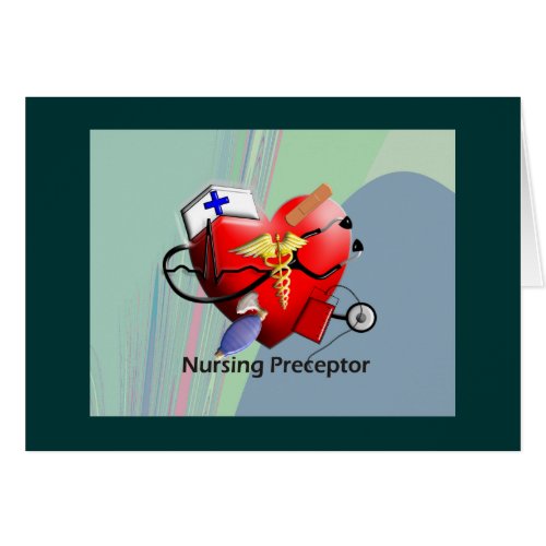 Nursing Preceptor Heart ARt Gifts