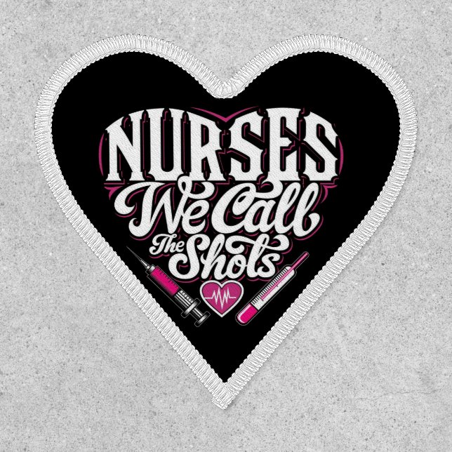 Nursing Quote Typography Patch (Front)