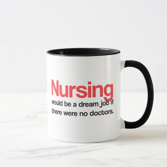 Nursing Quotes Coffee Mug (Right)