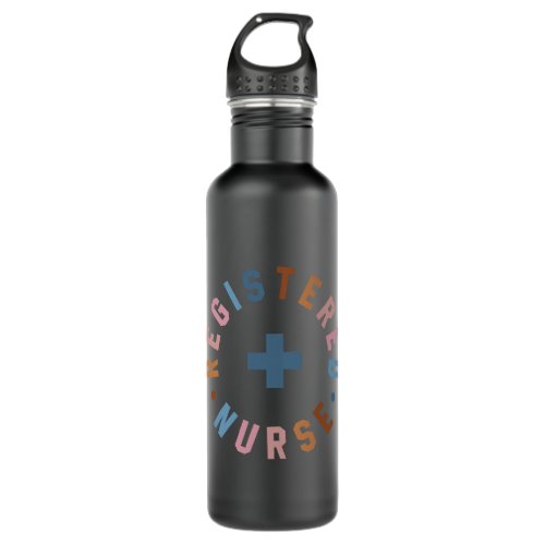 Nursing Registered Nurse Appreciation Healthcare W Stainless Steel Water Bottle