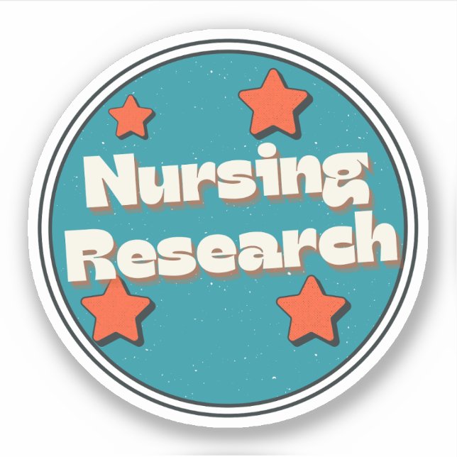 Nursing Research Sticker (Front)