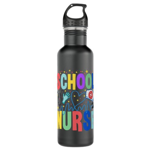 Nursing RN Nursing School Nurse Graduation Funny S Stainless Steel Water Bottle