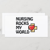 NURSING ROCKS MY WORLD (Front/Back)