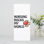 NURSING ROCKS MY WORLD (Standing Front)