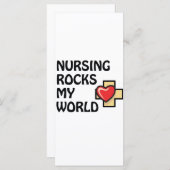 NURSING ROCKS MY WORLD (Front/Back)