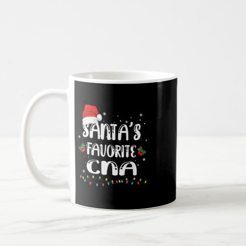 Nursing Santa Favorite CNA Certified Nursing Assis Coffee Mug