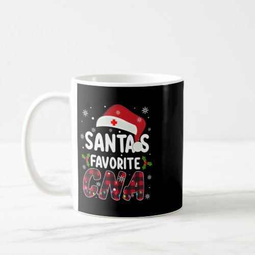 Nursing Santas Favorite CNA Certified Nursing Assi Coffee Mug