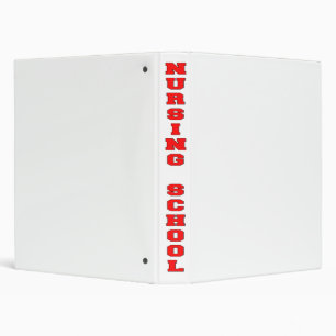 Nursing School 3 Ring Binder