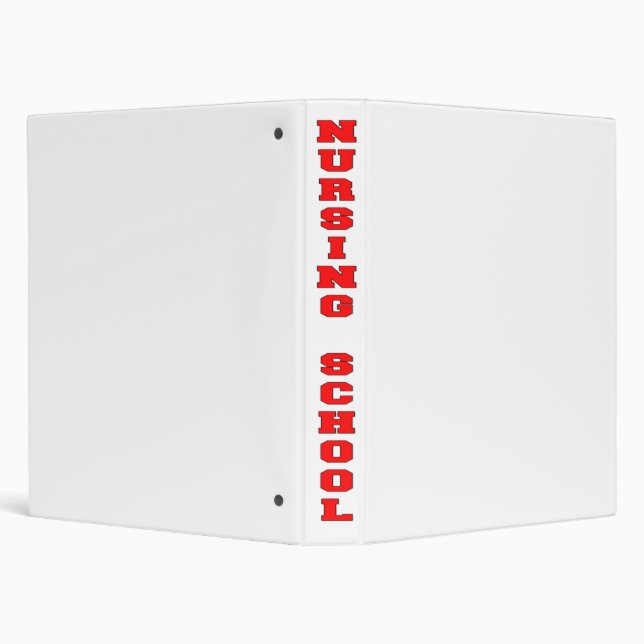Nursing School 3 Ring Binder (Background)