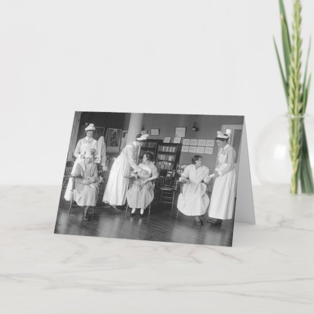 Nursing School, early 1900s Card (Front)