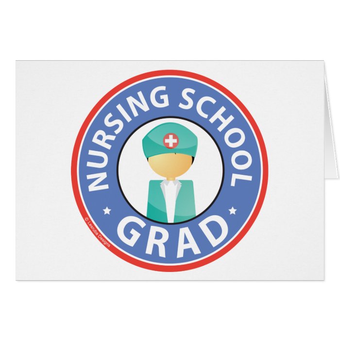 Nursing School Grad Greeting Cards