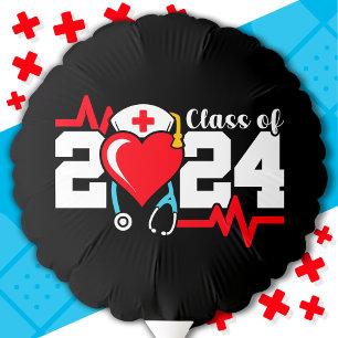 Nursing School Graduate 2024 Nurse Graduation Balloon