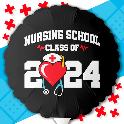 Nursing School Graduate 2024 Nurse Graduation Balloon