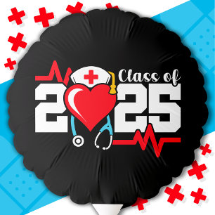 Nursing School Graduate 2025 Nurse Graduation Balloon
