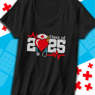 Nursing School Graduate 2025 Nurse Graduation T-Shirt