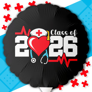 Nursing School Graduate 2026 Nurse Graduation Balloon
