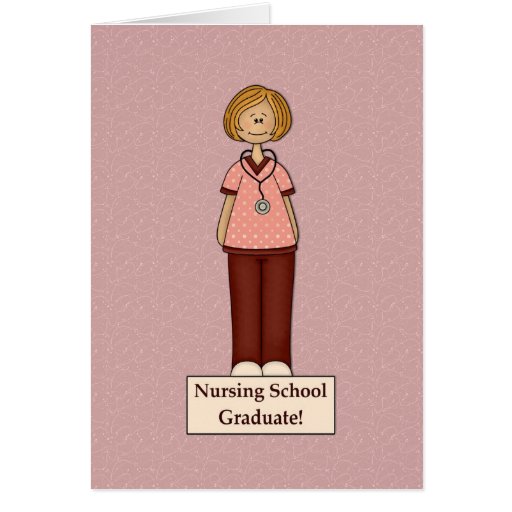 Nursing School Graduate Card | Zazzle