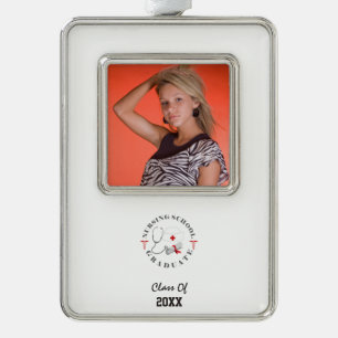 Nursing School Graduate Gear Ornament
