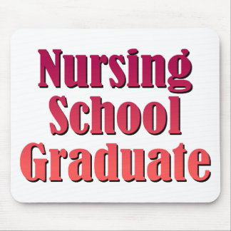 Nursing School Graduate Mouse Pad