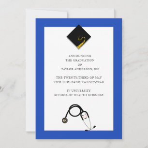 Nursing School Graduation Announcement