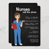Nursing School Graduation Announcement (Front/Back)