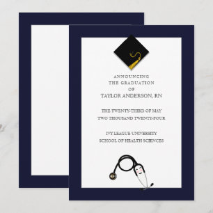 Nursing School Graduation Announcement