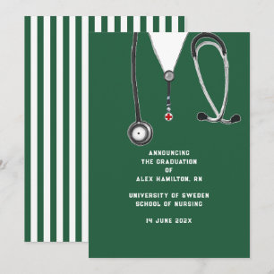 Nursing School Graduation Announcement