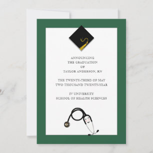 Nursing School Graduation Announcement
