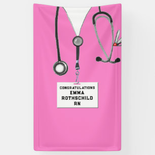 Nursing School Graduation Banner